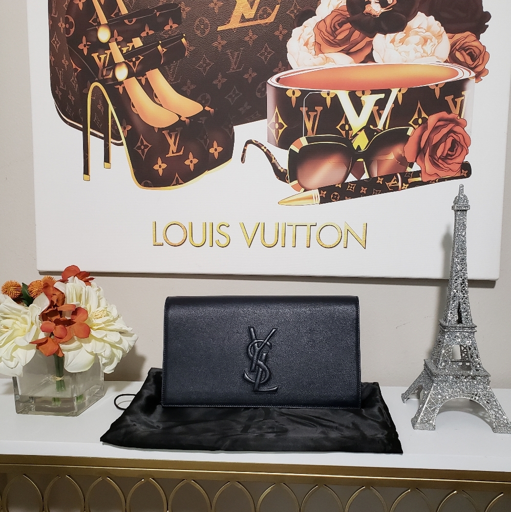 Saint Laurent Belle De Jour Clutch, Larg